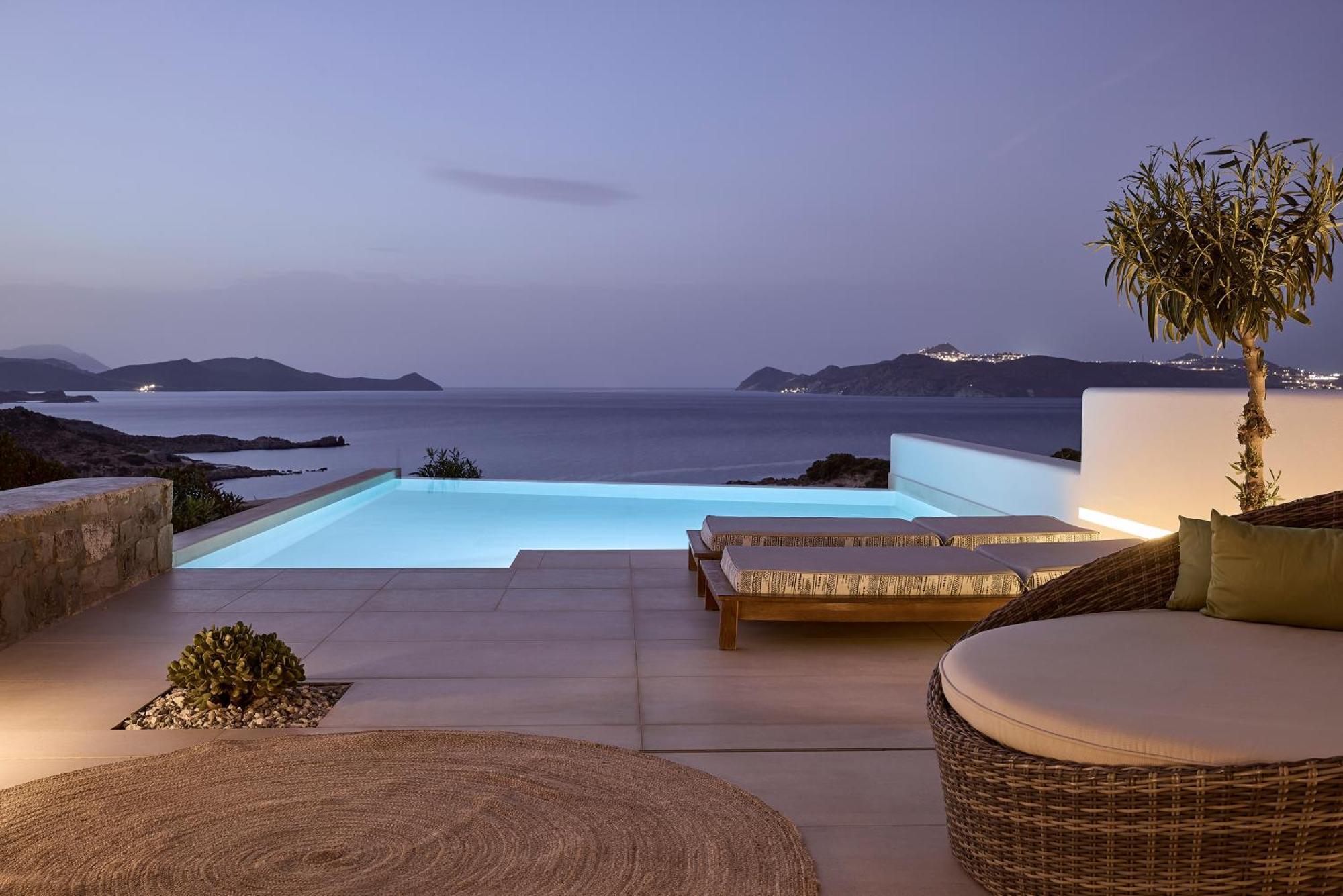 Hotel Milos Sea Resort Adamantas  Rum bild