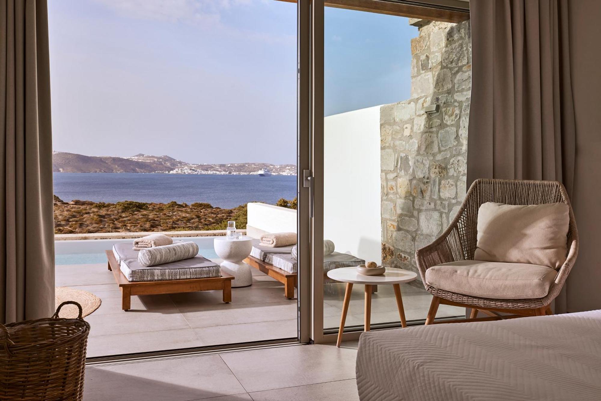 Hotel Milos Sea Resort Adamantas  Rum bild