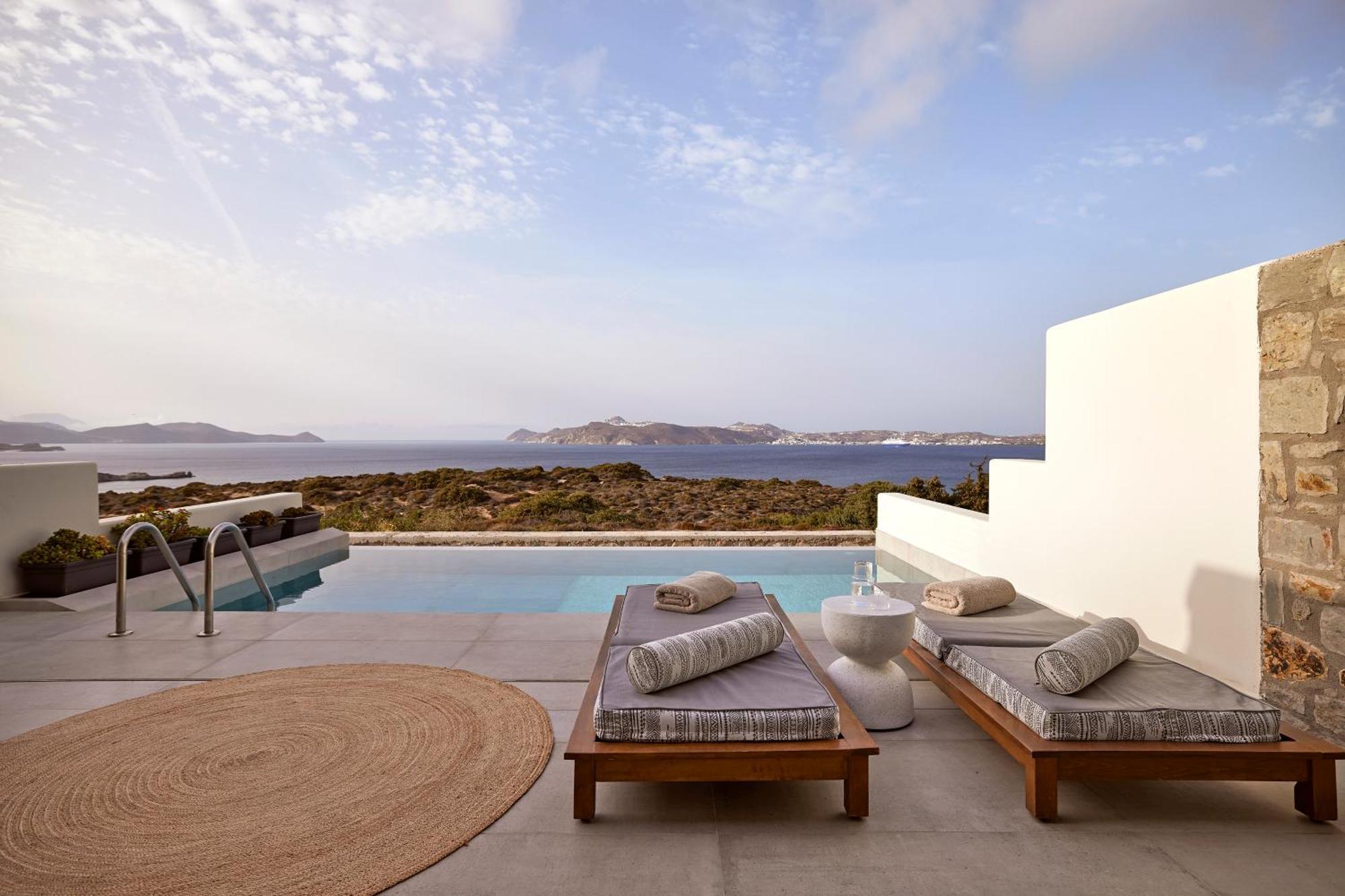 Hotel Milos Sea Resort Adamantas  Exteriör bild